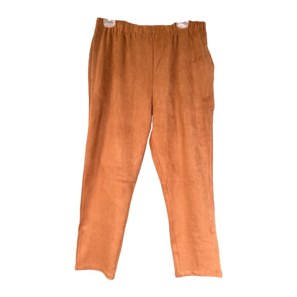 Toofan Faux Ultrasuede Long Pant NWT